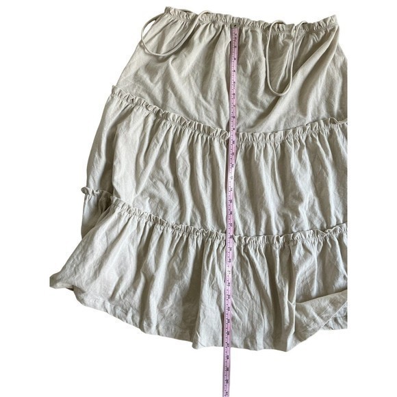 Asos‎ Design Womens Tier Ruffle Spaghetti Strap Dress US 8 - Picture 3 of 4